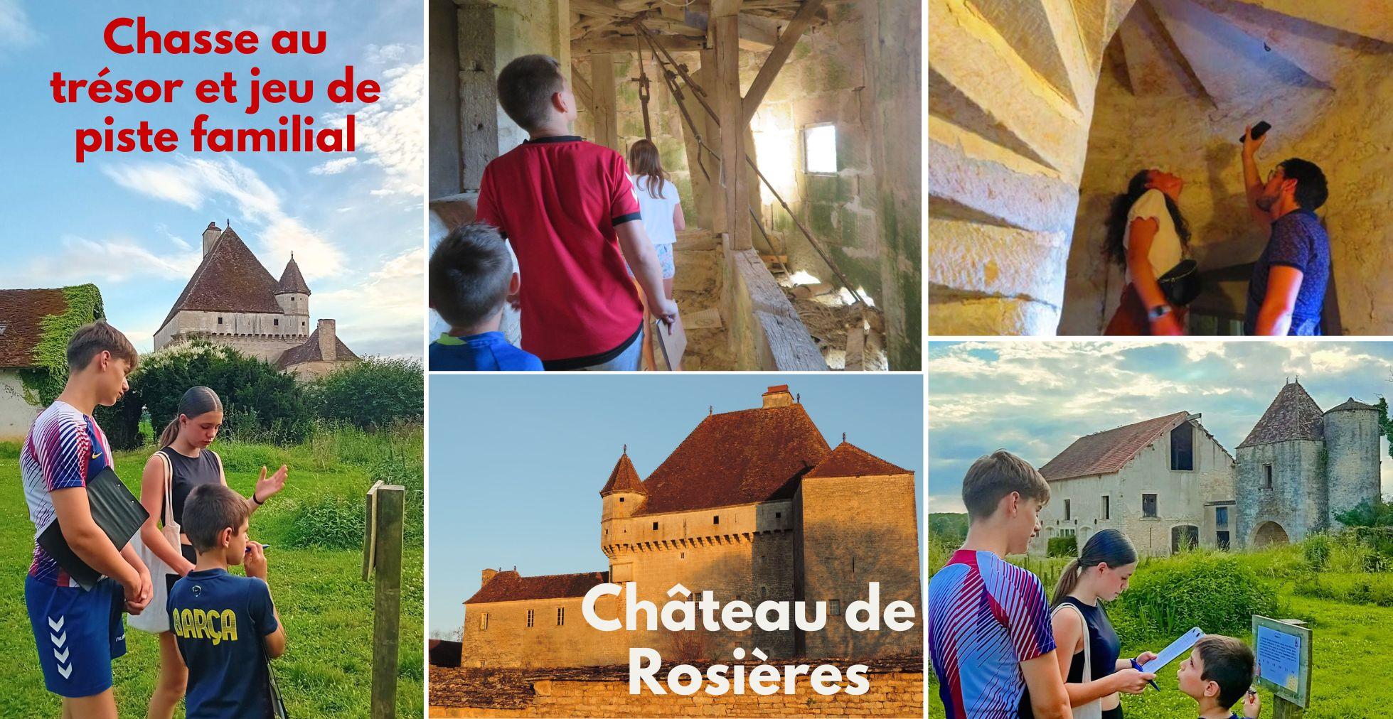 Chasse au trésor et jeu de piste familial au Château de Rosières