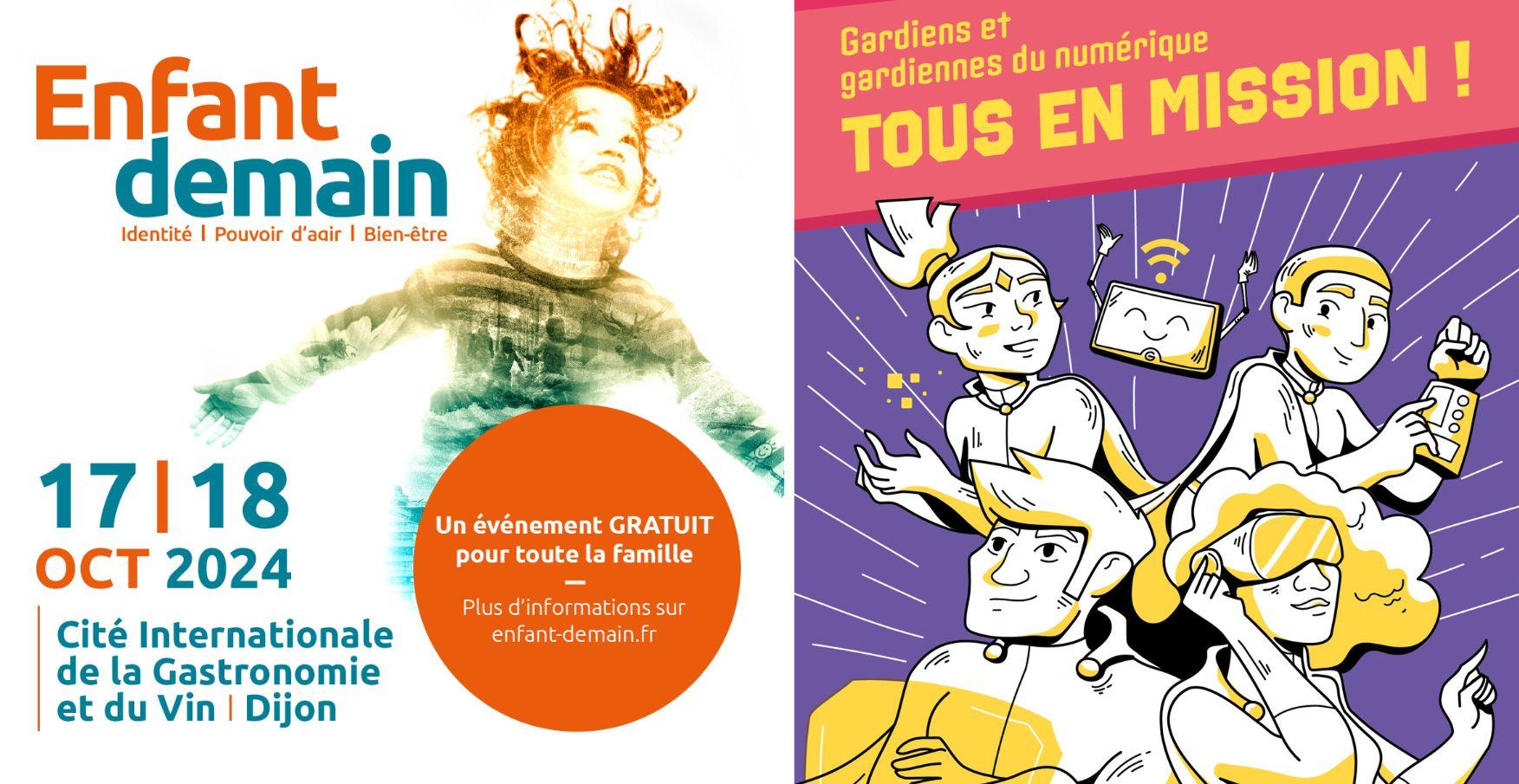 Evènement 'Enfant demain 2024' | Focus sur LES ATELIERS NUMERIQUES en famille | gratuit