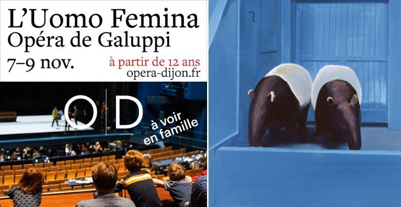"L'Uomo Femina", spectacle à l'Opéra de Dijon