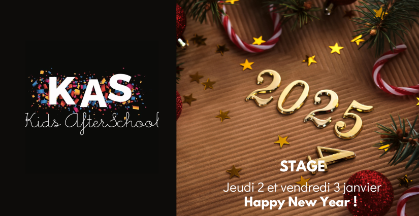 STAGE DES VACANCES DE NOËL "Happy New Year" avec Kids after school à Dijon