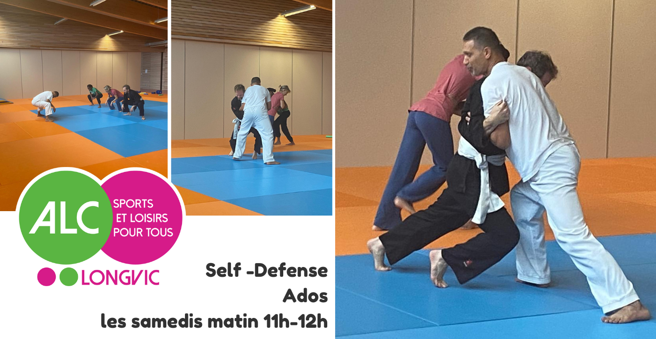 Cours de self-defense pour ados le samedi matin - avec l'ALC Longvic