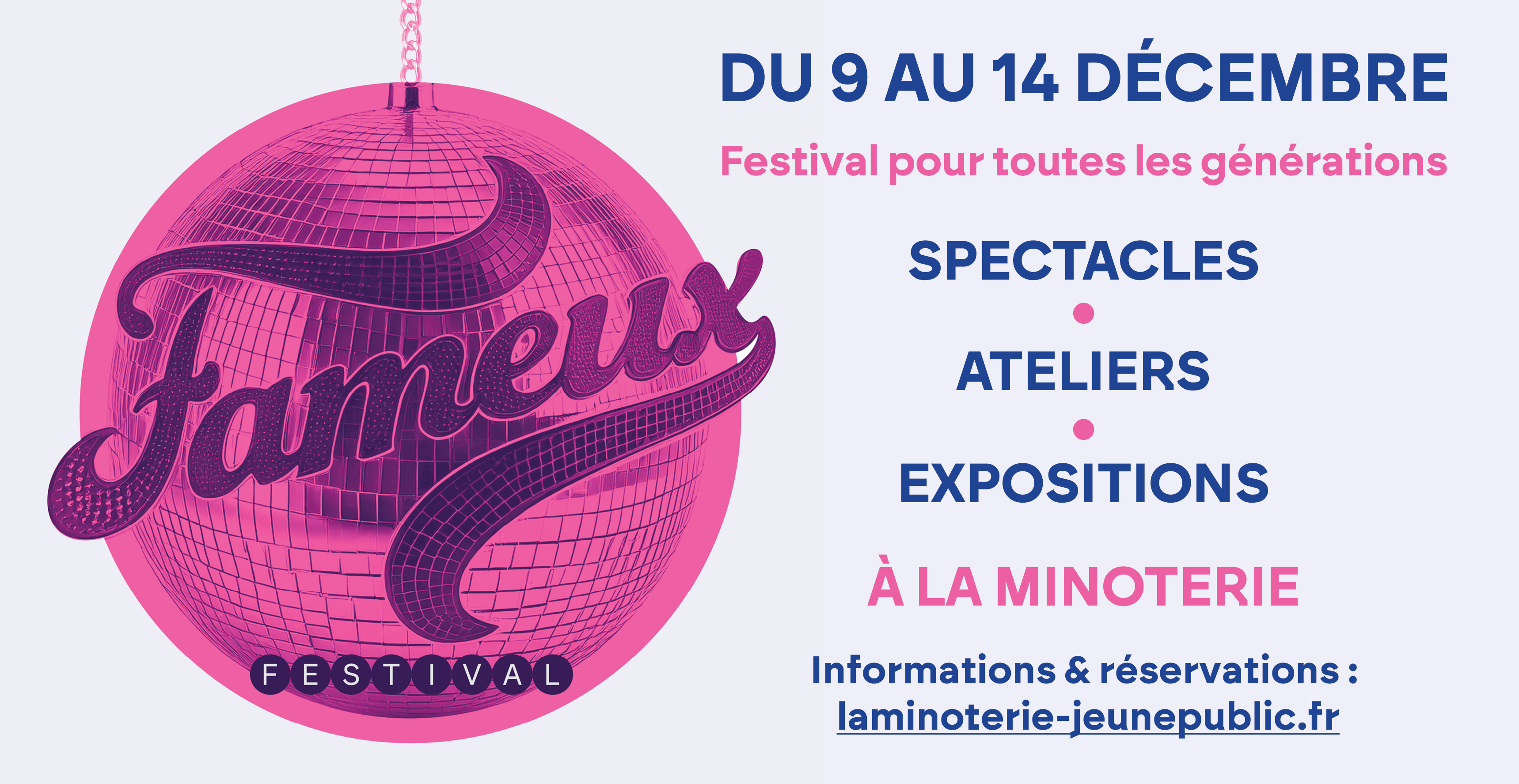 Le "Fameux Festival" spectacles, concerts, ateliers et expositions jeune public à La Minoterie à Dijon