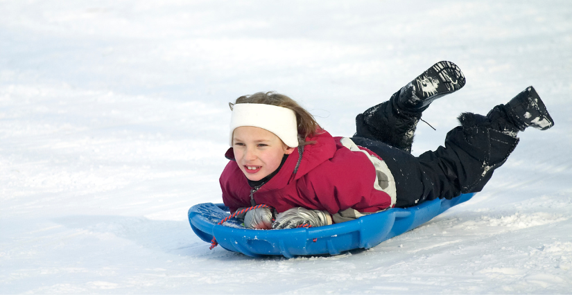 Où aller faire de la luge avec les enfants dans les Montagnes du Jura, près de Dijon ?
