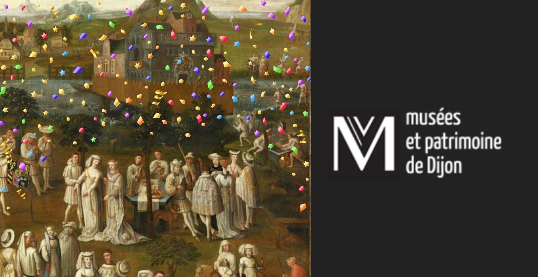 Visite enfants "Faisons la fête ! " au Musée des Beaux-Arts à Dijon