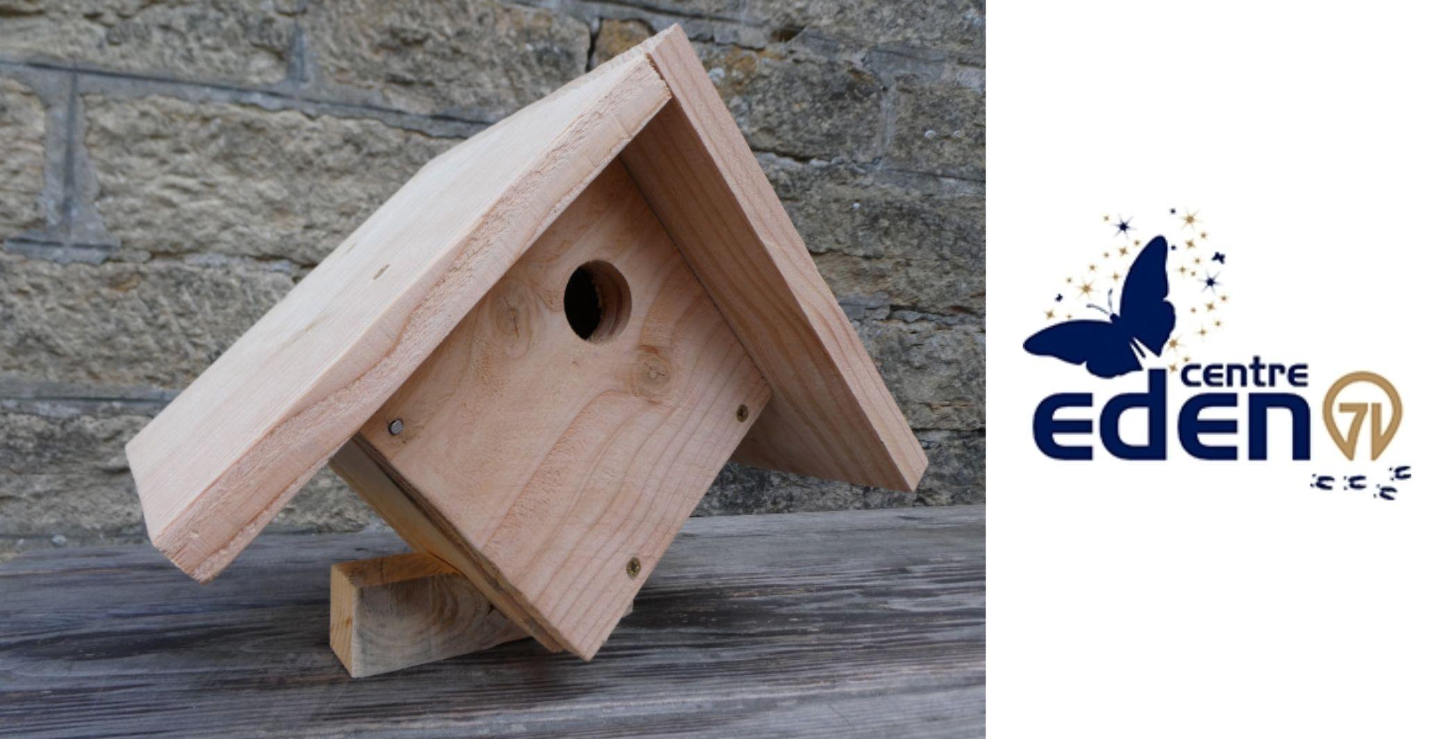 Atelier enfant "Nichoirs et compagnie" au Centre Eden - centre éducatif nature et découverte