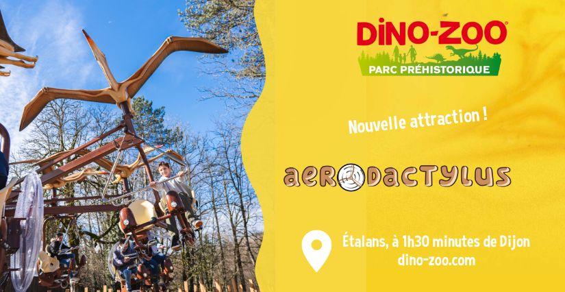 Découvrez Aerodactylus, la nouvelle attraction immersive du Dino-Zoo pour la saison 2025.