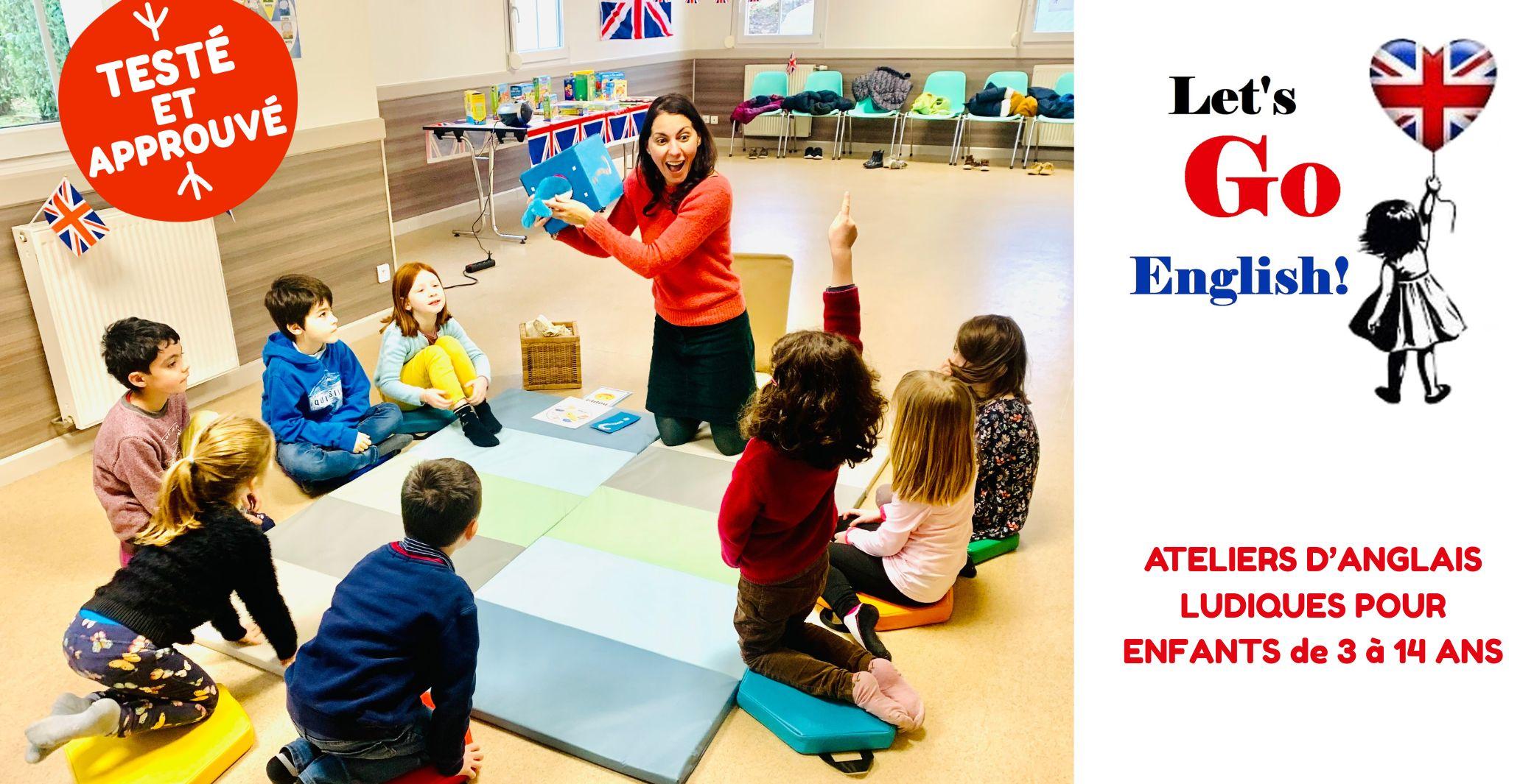 ✩Rentrée 2025 ✩ INSCRIPTIONS OUVERTES : Ateliers ludiques et interactifs en anglais avec Let's Go English! à Talant