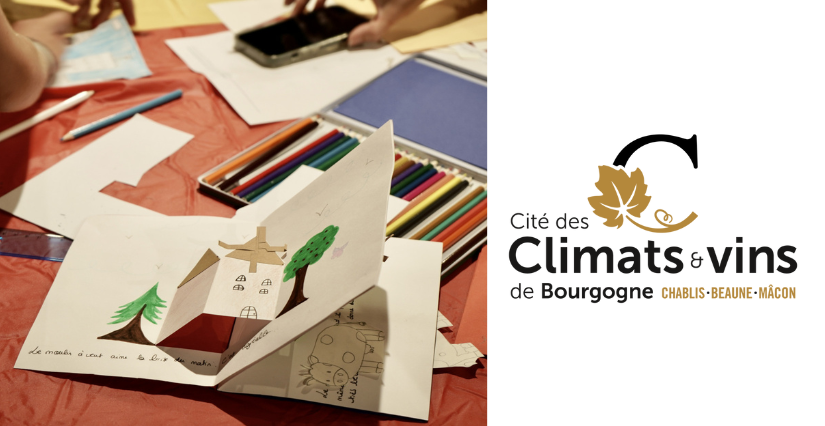 Activité famille - Fabrication d’une carte pop-up ! à la Cité des Climats et des vins à Beaune