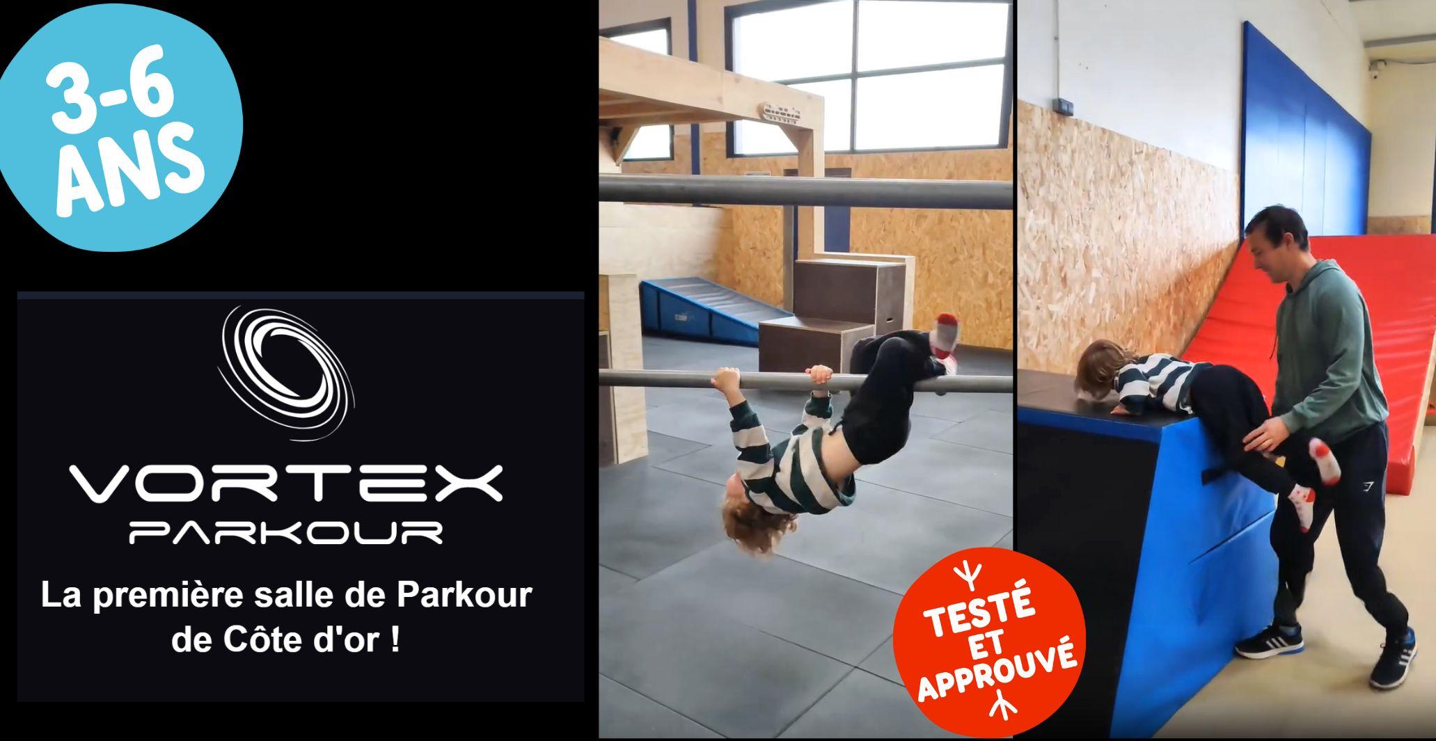 Modules Parkour - Spécial 3-6 ans avec leurs parents - PARKOUR VORTEX