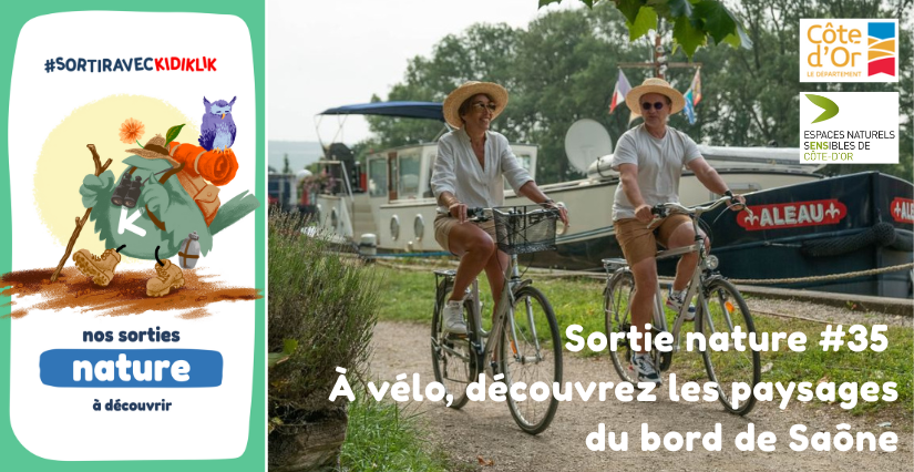 Sortie nature #35 | À vélo, découvrez les paysages du bord de Saône - - - À la découverte de la Biodiversité en Côte-d'Or