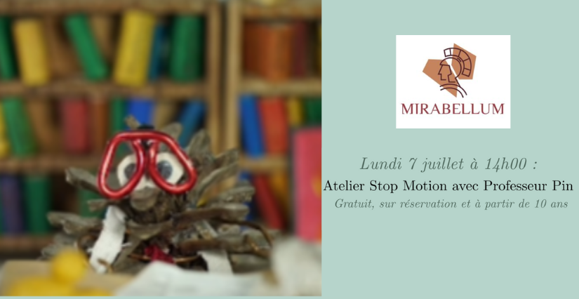 Atelier stop motion pour les enfants, cet été au Mirabellum 