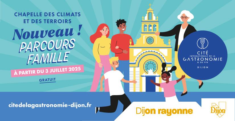 Nouveau parcours famille à la Chapelle des Climats et des Terroirs