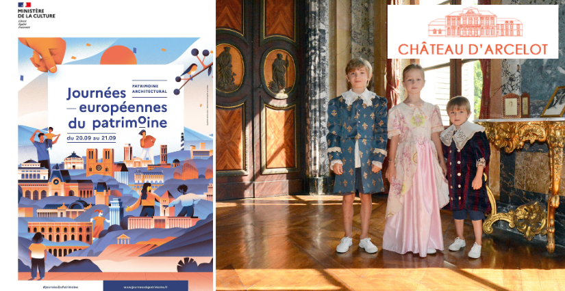 Journées Européennes du Patrimoine au château d'Arcelot