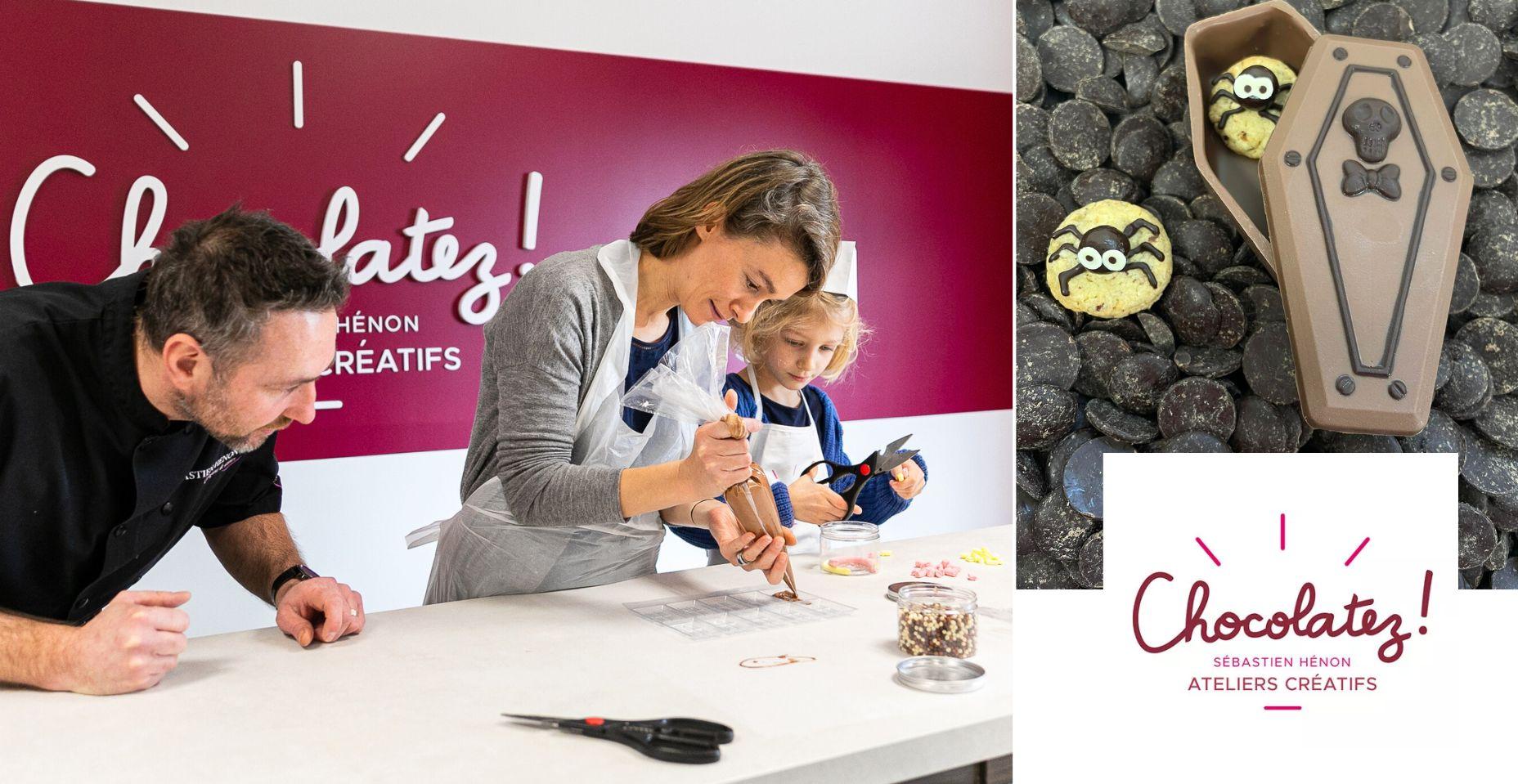 [HALLOWEEN] Ateliers CHOCOLATEZ! en DUO parent-enfant "du Chocolat ou un sort!" avec Sébastien Hénon à Dijon 