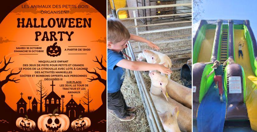 Halloween party aux Animaux des petits bois 
