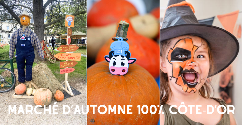 Marché d’automne 100 % Côte-d’Or aux Jardins du Département à Dijon (21) 