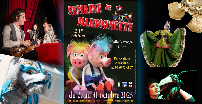 Semaine de la marionnette : "Frederic", spectacle de marionnettes pour les petits à Dijon