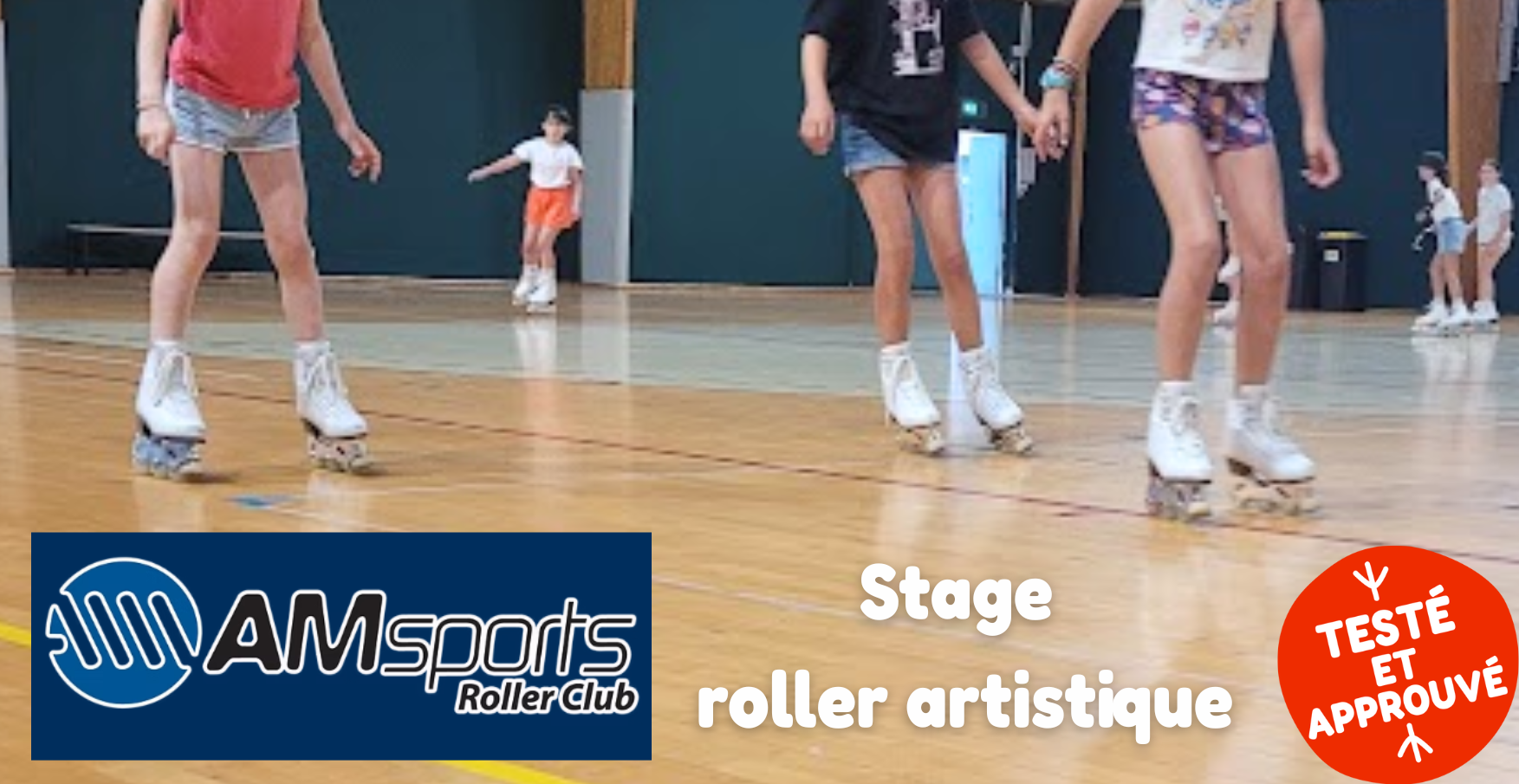Stage Roller artistique avec AM Sports Roller Club à Dijon 