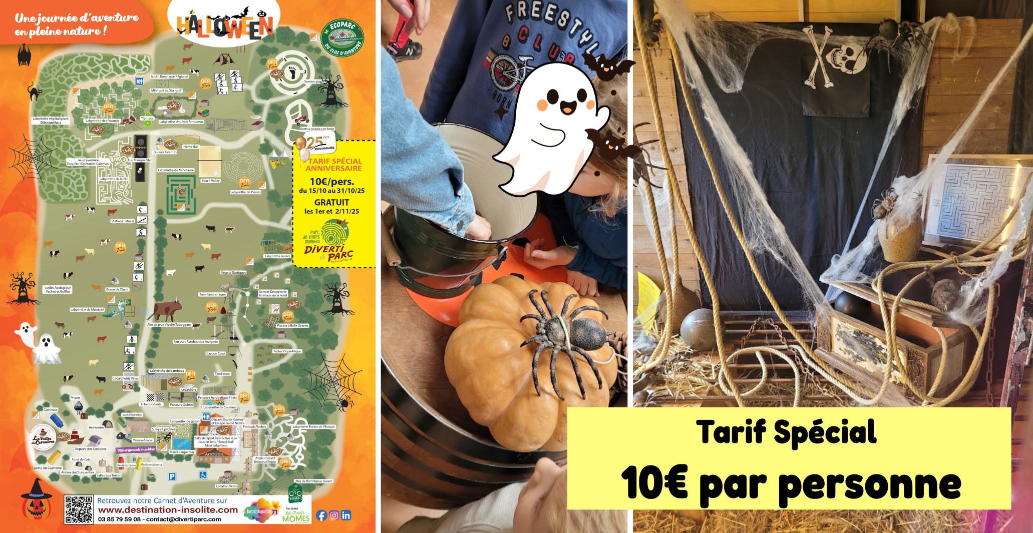 HALLOWEEN au parc Aventure Diverti'Parc ! 