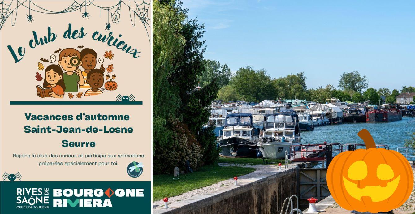 Jeu d'énigmes en famille - la citrouille a disparu - à Saint Jean de Losne