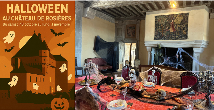 "Enquête du banquet des fantômes", chasse au trésor en famille - spécial Halloween au Château de Rosières "Enquête du banquet des fantômes", chasse au trésor en famille - spécial Halloween au Château de Rosières