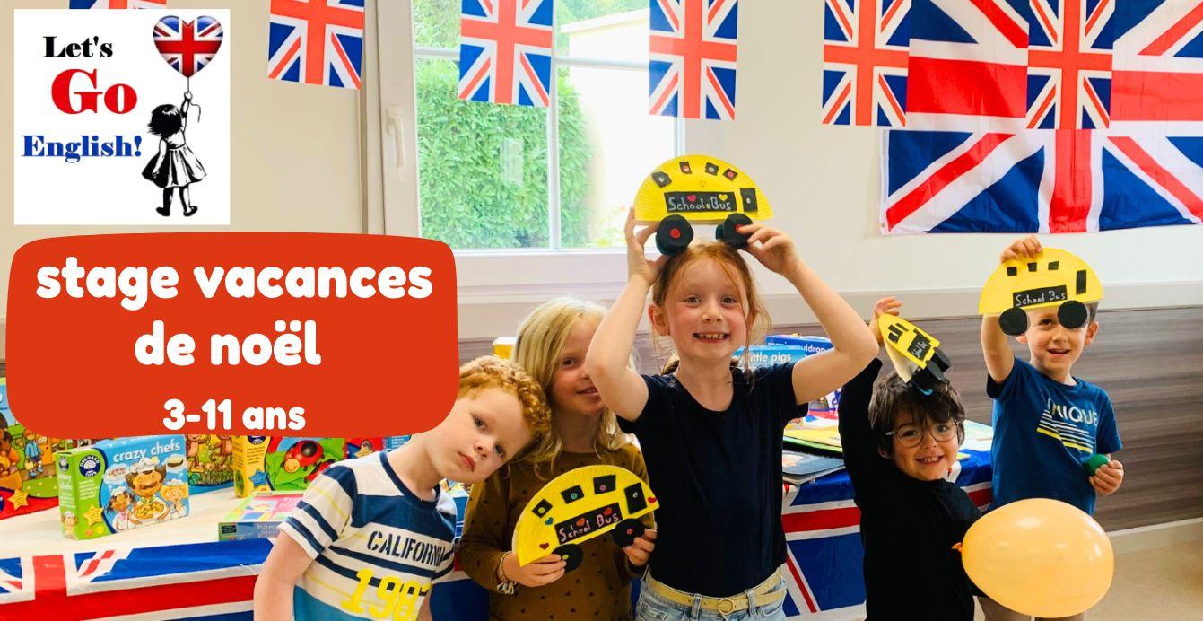 Stage d'anglais vacances avec Let's Go English à Talant (21) 3-10 ans