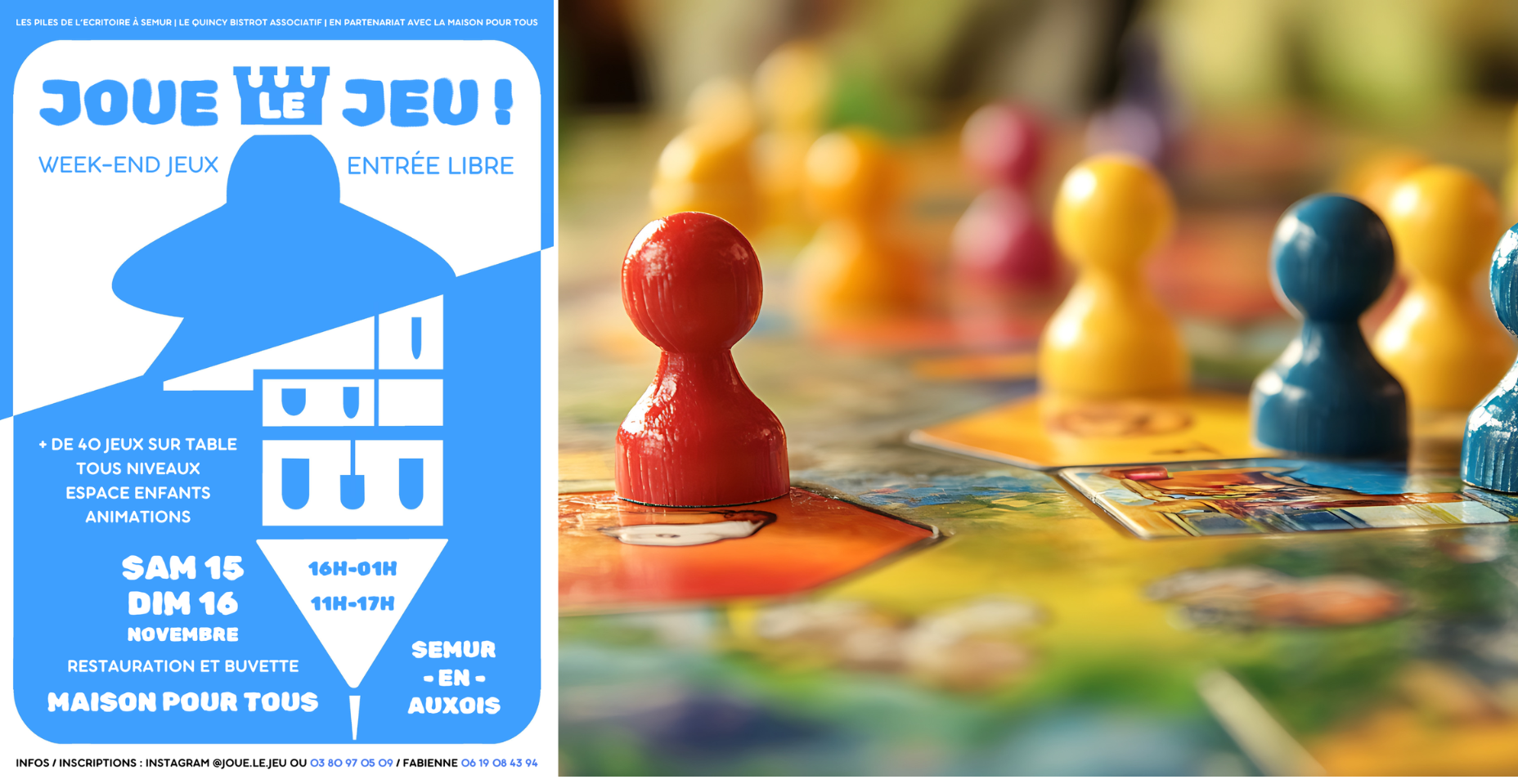 Joue le jeu ! (2.0) - week-end ludique et partageur !