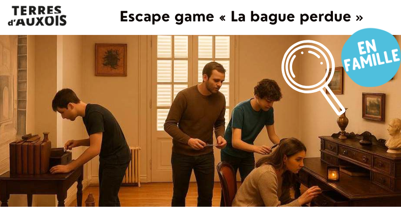 Escape game en famille : « La bague perdue », à Semur-en-Auxois