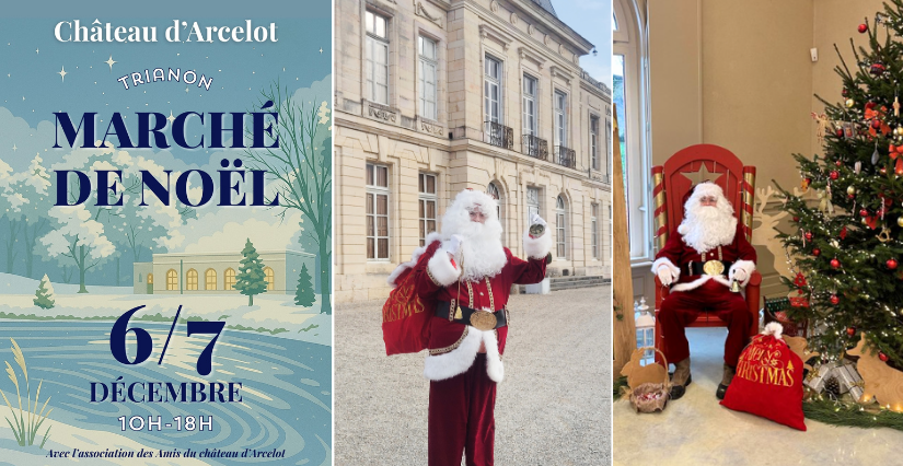 Marché de Noël au Château d'Arcelot en famille