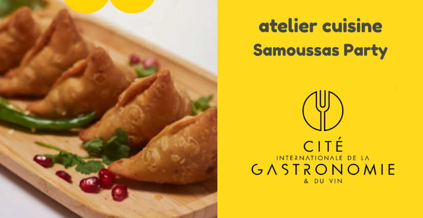 "Samoussas Party", atelier cuisine pour les enfants à la Cité de la Gastronomie, Dijon (21)