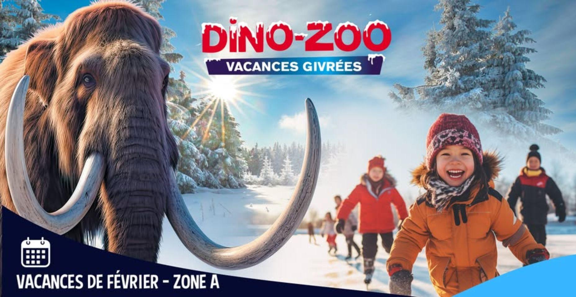 ❄️🦖 Vacances Givrées au parc Dino-Zoo en Bourgogne-Franche-Comté ❄️🦖
