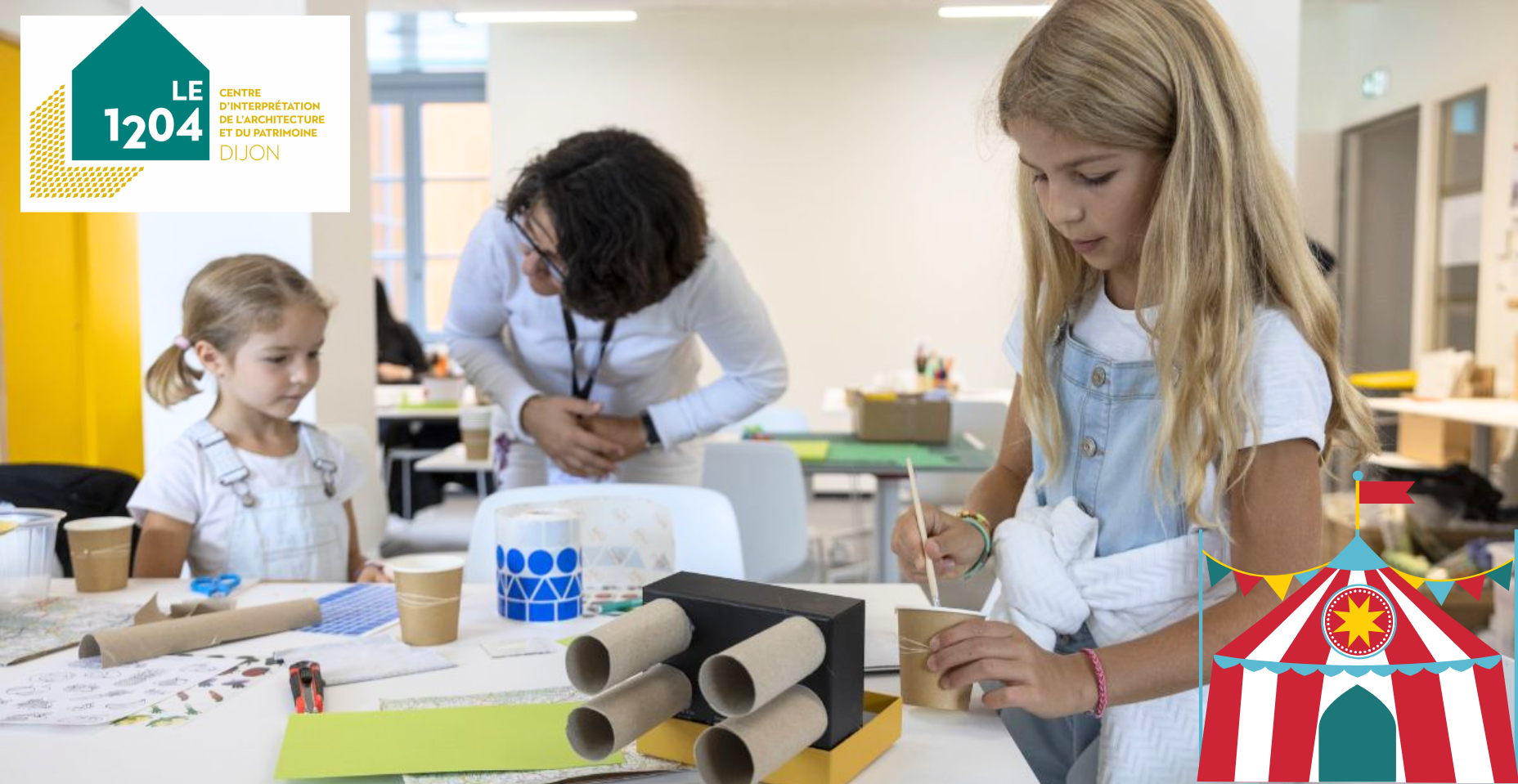 "Comment faire le cirque ?" atelier créatif pour les enfants au 1204 à Dijon