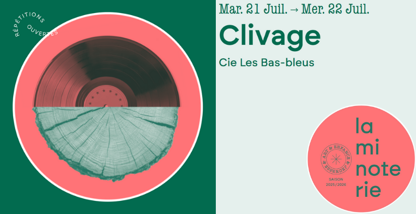"Clivage", spectacle gratuit en famille à La Minoterie