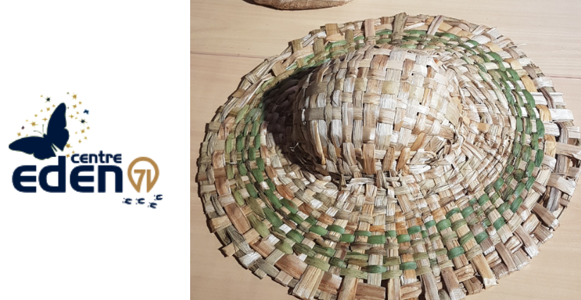 Atelier "Tresser son chapeau en massette", au Centre Eden à Cuisery Atelier "Tresser son chapeau en massette", au Centre Eden à Cuisery