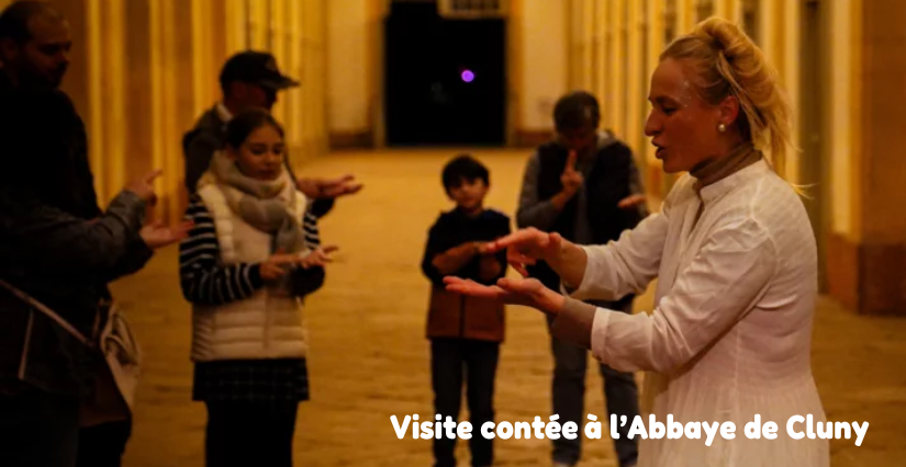 Visites contées en famille à l'Abbaye de Cluny