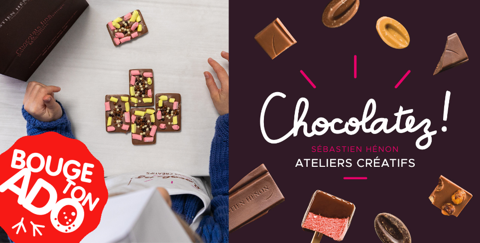 Atelier CHOCOLATEZ! Sébastien Hénon - "Fête des Mères "💝 Spécial ados 11-16 ans