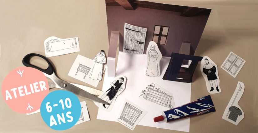 Atelier enfant : le Moyen Âge en pop-up, au 1204 à Dijon