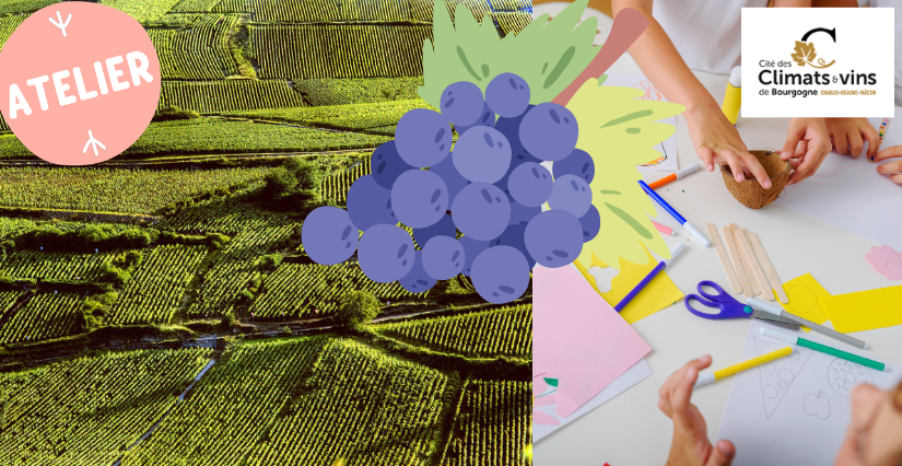 Création d'un magnet viticole ! Activité en famille à la Cité des Climats à Beaune
