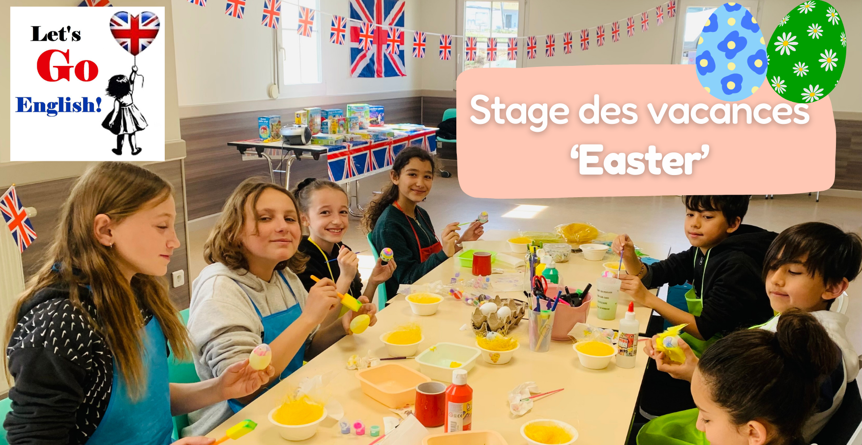 Stage d'anglais vacances avec Let's Go English à Talant (21) 3-10 ans