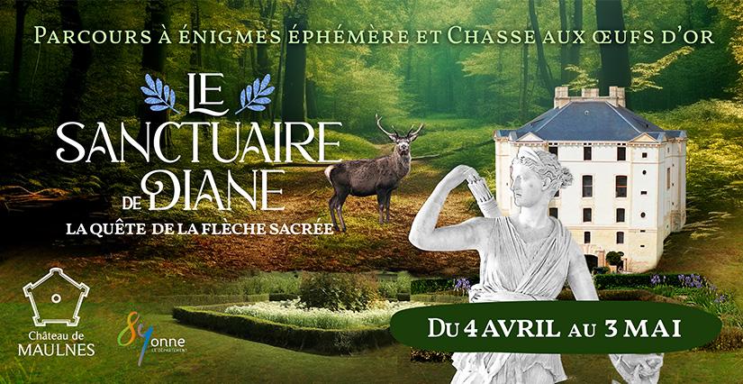 Parcours à énigmes "La quête de la flèche sacrée" au Château de Maulnes