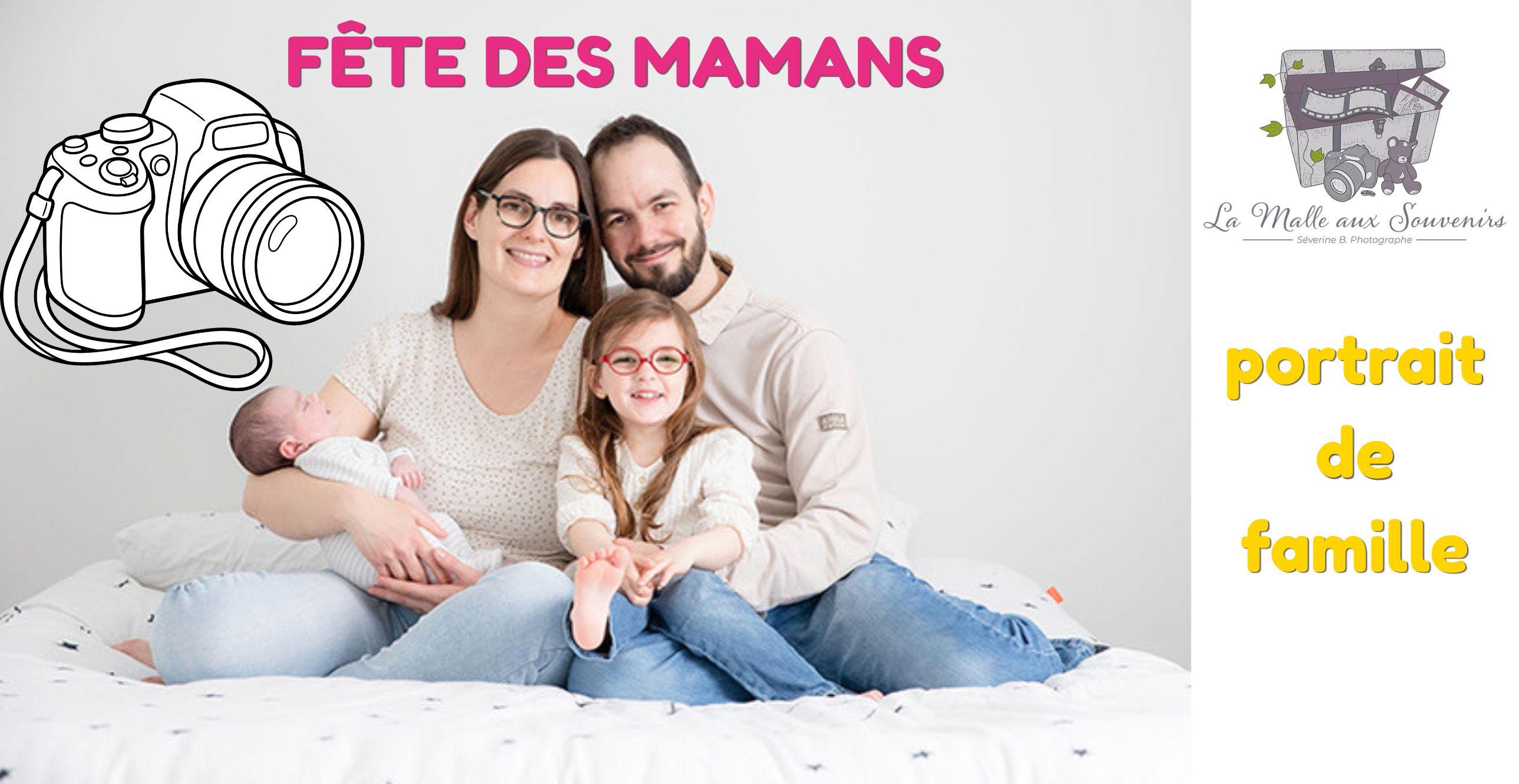 FETE DES MAMANS: Offrez-vous un beau portrait de famille à 50€! avec la photographe de "La Malle aux souvenirs"