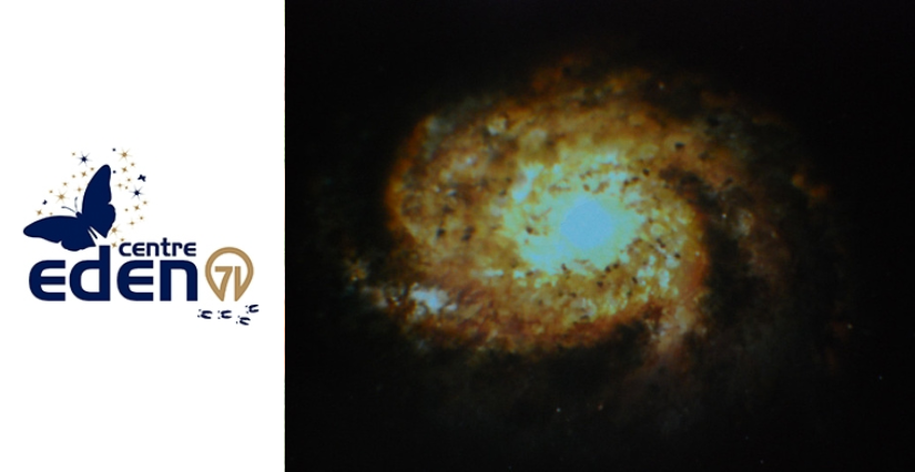 Planétarium ciel japonais au Centre Eden - centre éducatif nature et découverte à Cuisery (71)