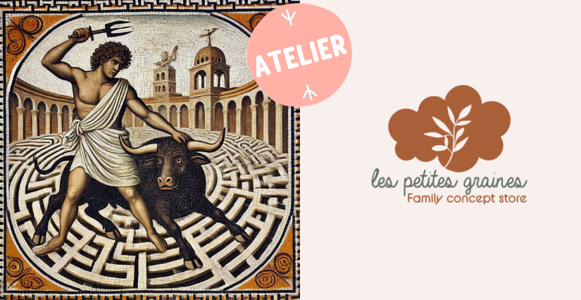 Ateliers sur la Mythologie Gecque avec Les Petites Graines à Dijon