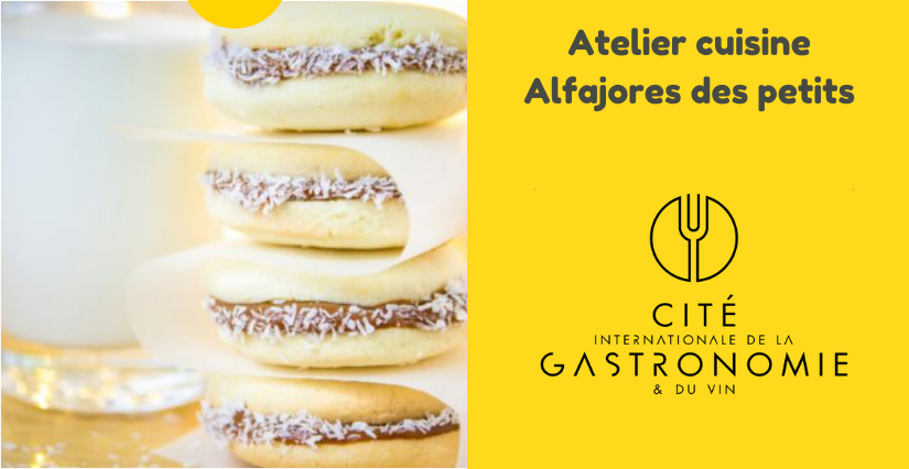 Atelier Cuisine pour les enfants : "Alfajores des petits" à la Cité internationale de la gastronomie et du vin à Dijon