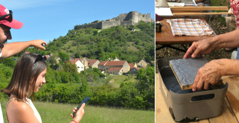 Atelier créatif "Papier Maison" en famille au Château de Mâlain