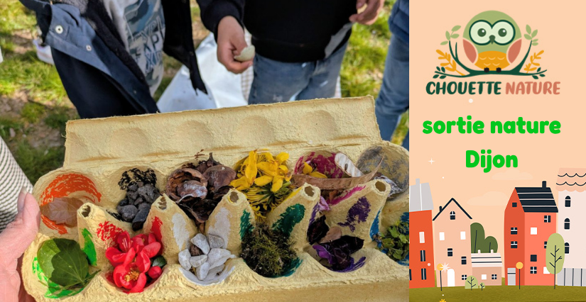 Club nature famille : "Le Jardin des Couleurs Oubliées " avec Chouette Nature à Dijon