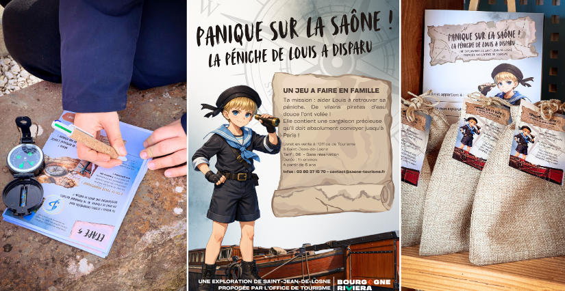 "La péniche de Louis a disparu", une aventure ludique à vivre en famille à Saint-Jean-de-Losne