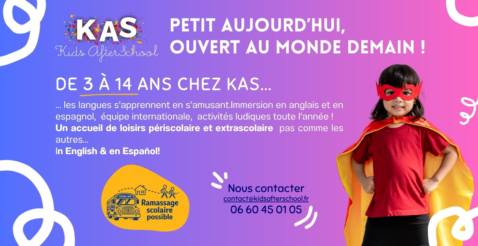 ✩Rentrée 2026 ✩ - KIDS AFTERSCHOOL - ACCUEIL APRÈS L’ÉCOLE EN PÉRISCOLAIRE