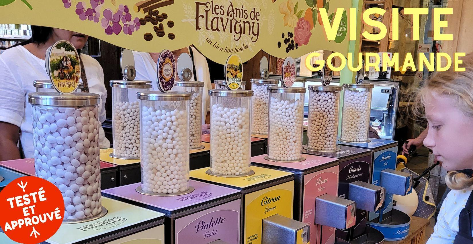 Visite gourmande de la Fabrique des Anis de Flavigny, gratuit en famille 🍬