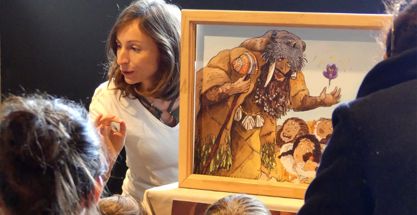 "Instant conté : le long voyage de Tarandro" pendant les vacances d'été au Musée de Préhistoire à Solutré